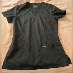 Sanibel Black Scrub Top